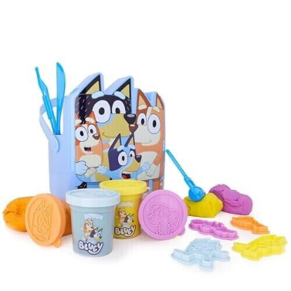 Bluey & Bingo Dough Bucket Mould & Play Activity Kit