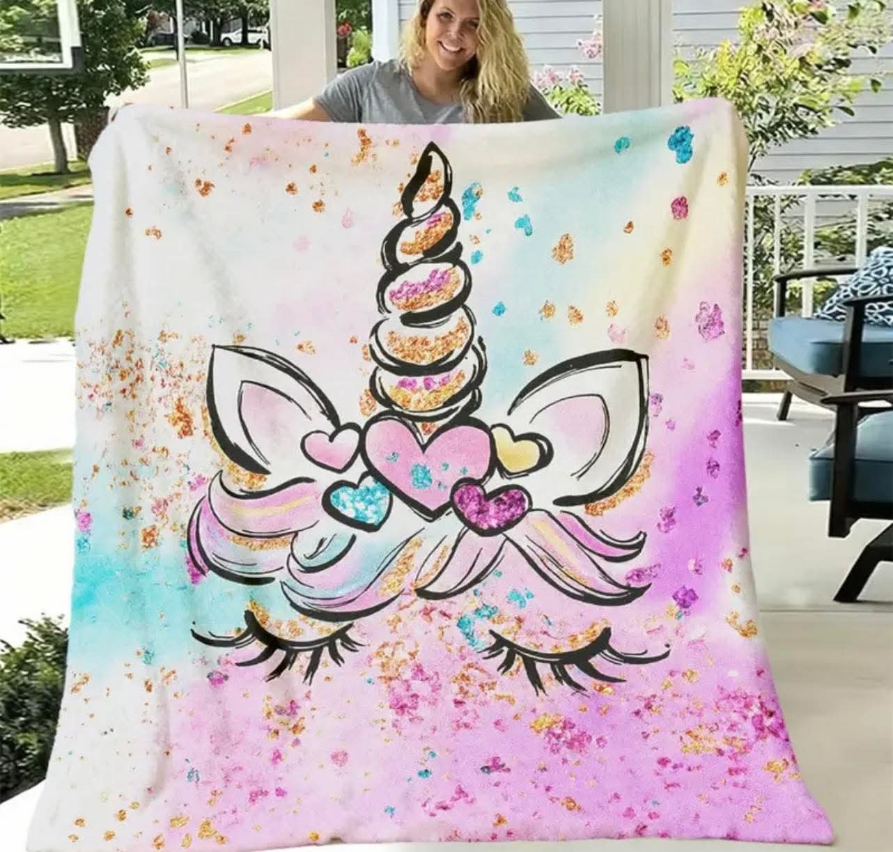 Unicorn blanket