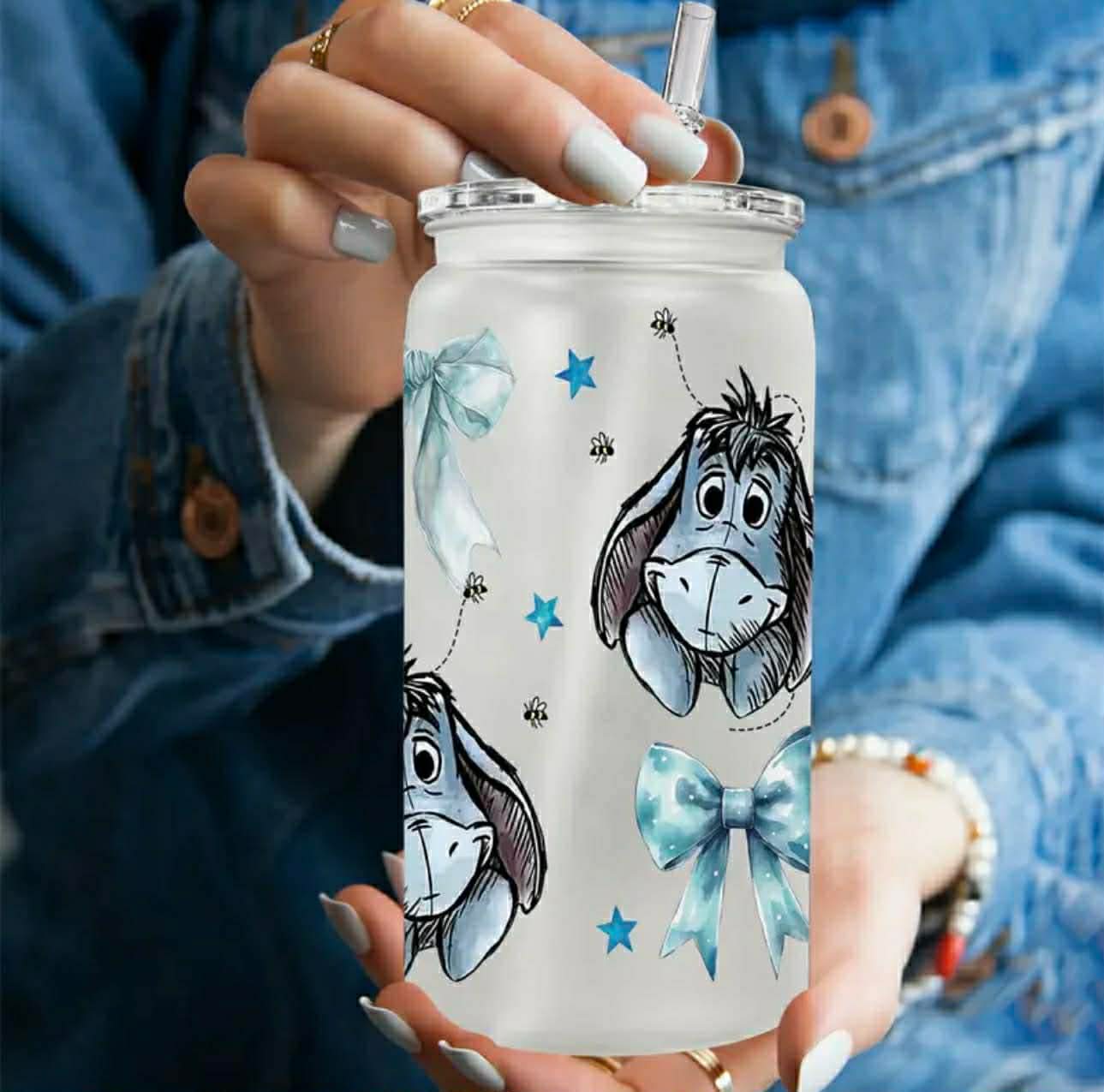 Eeyore Libby Glass