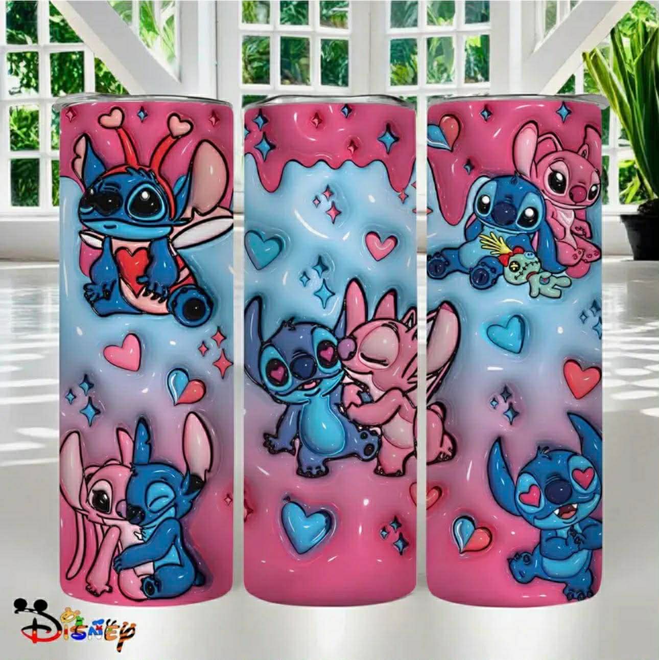 I love stitch skinny tumbler