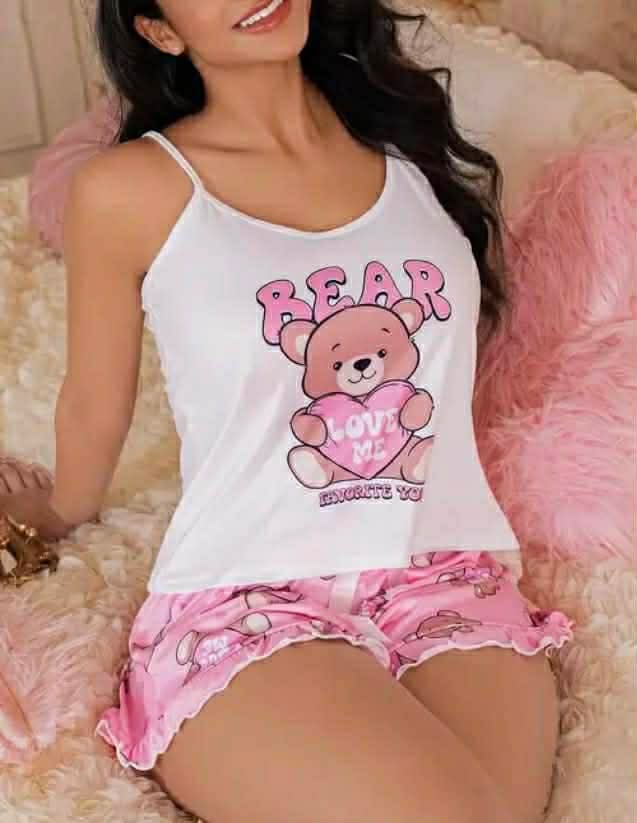 Cute Bear Pyjamas Set