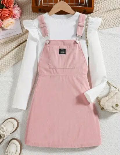 Girls 2pcs Dress & Top
