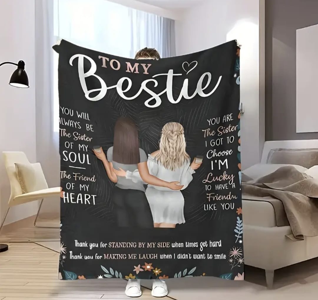Bestie blanket throw