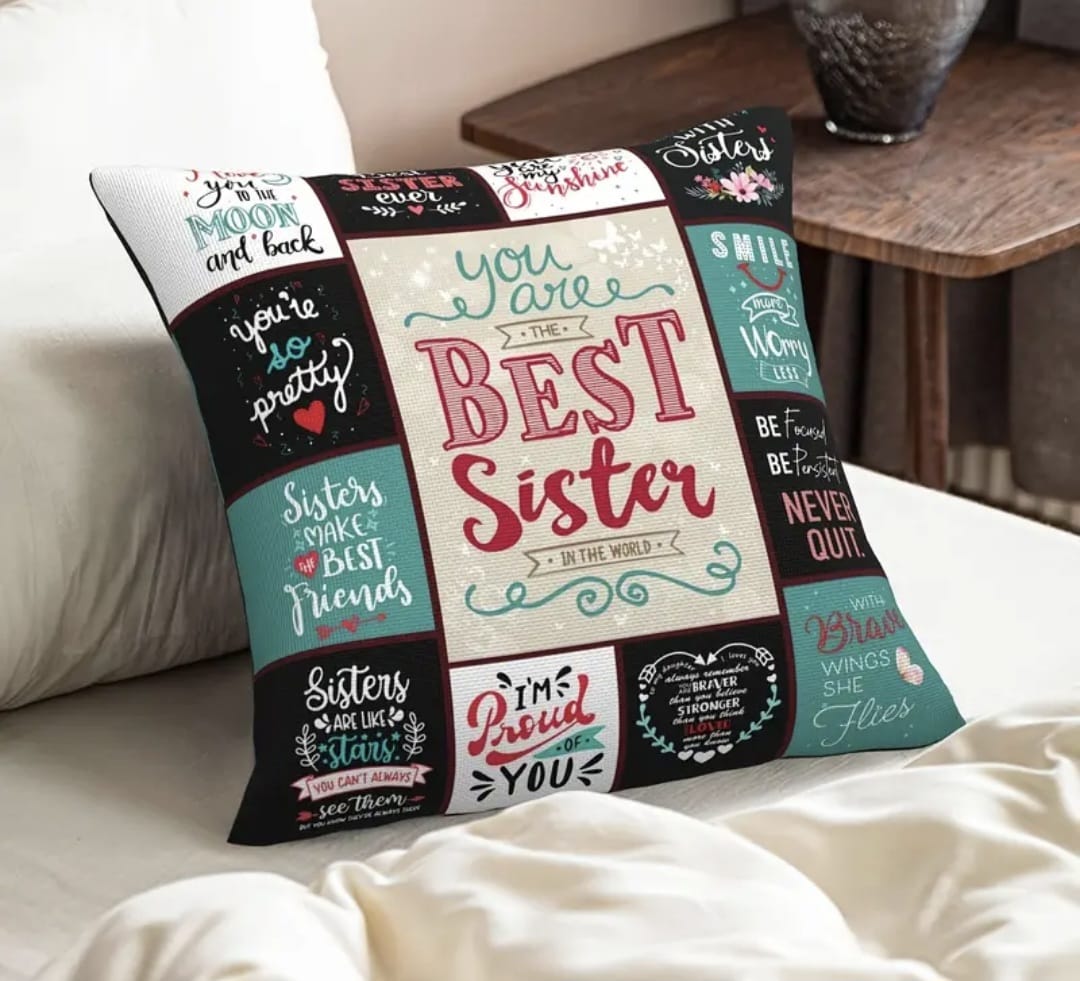 Sister Cushion Cover