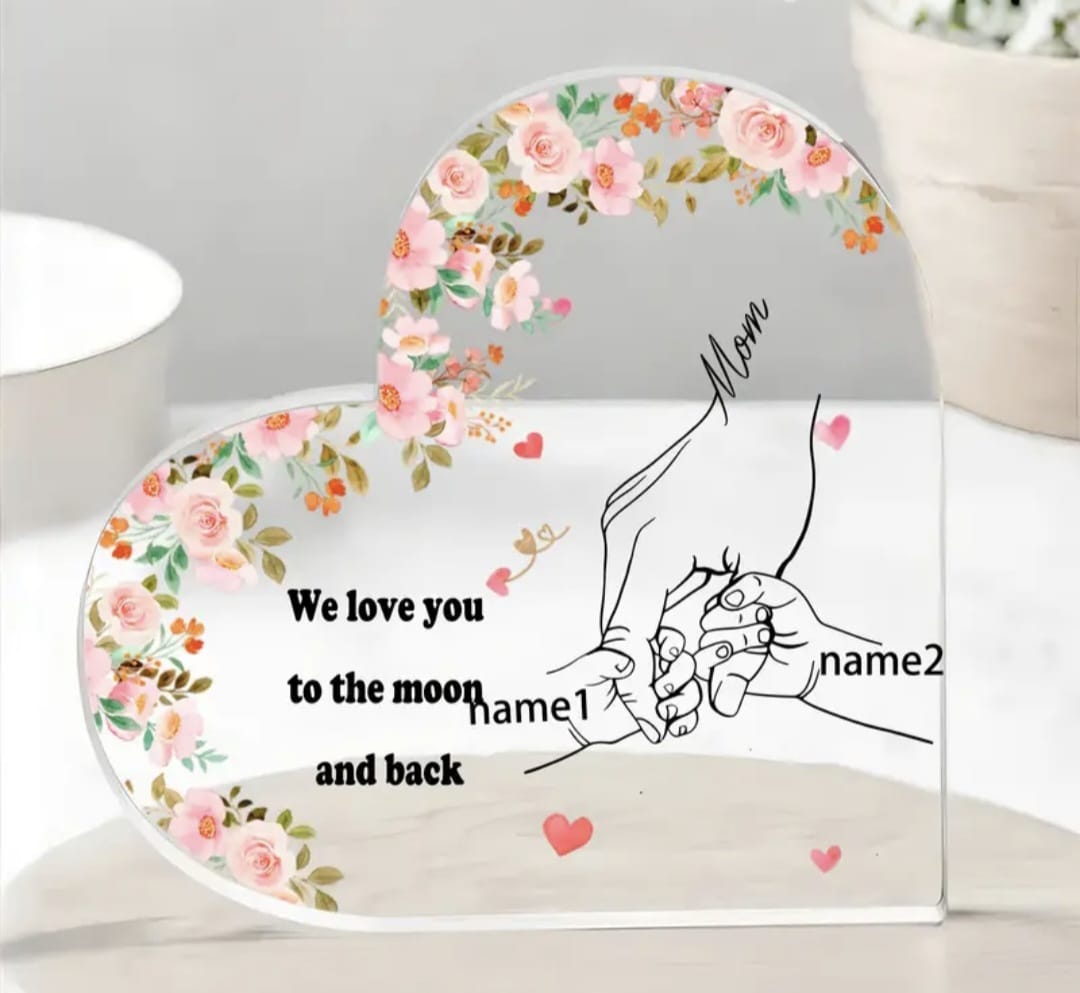 Personalised With 1-5 Names Plaque