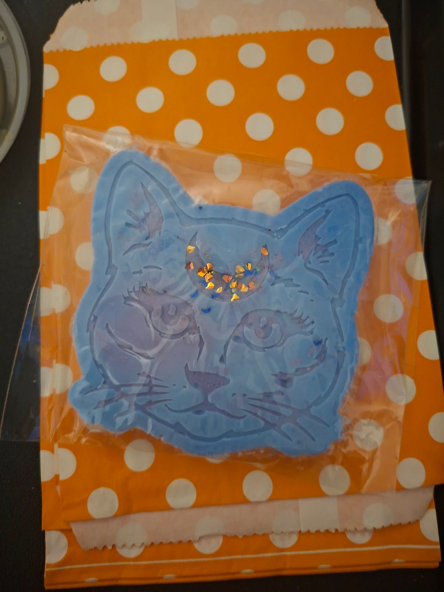 Large Cat wax
