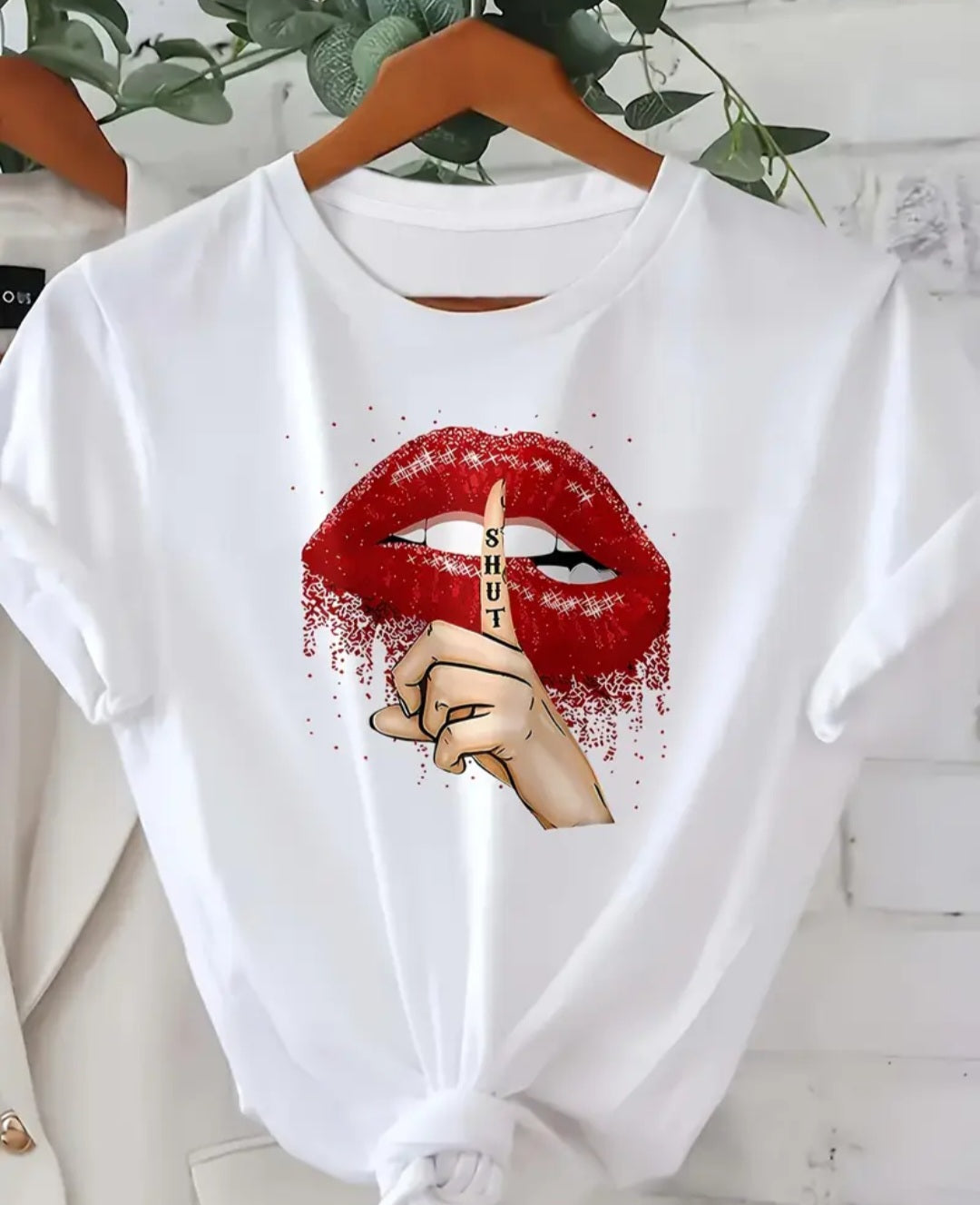 Mouth Print T-Shirt