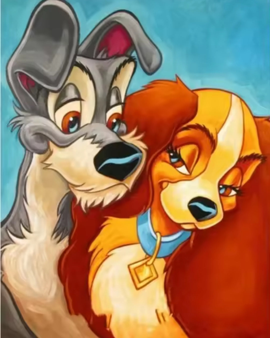 Lady In The Tramp Diamond Art