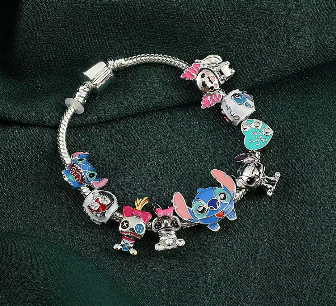 Stitch Charm Bracelet