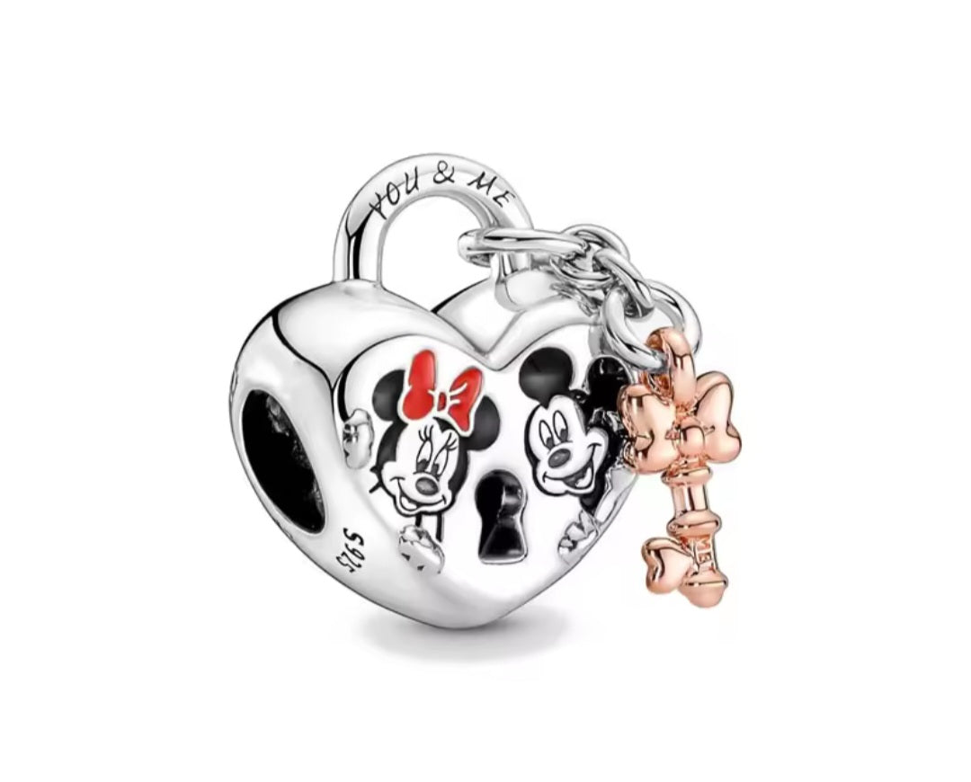 Minnie & Micky Charm