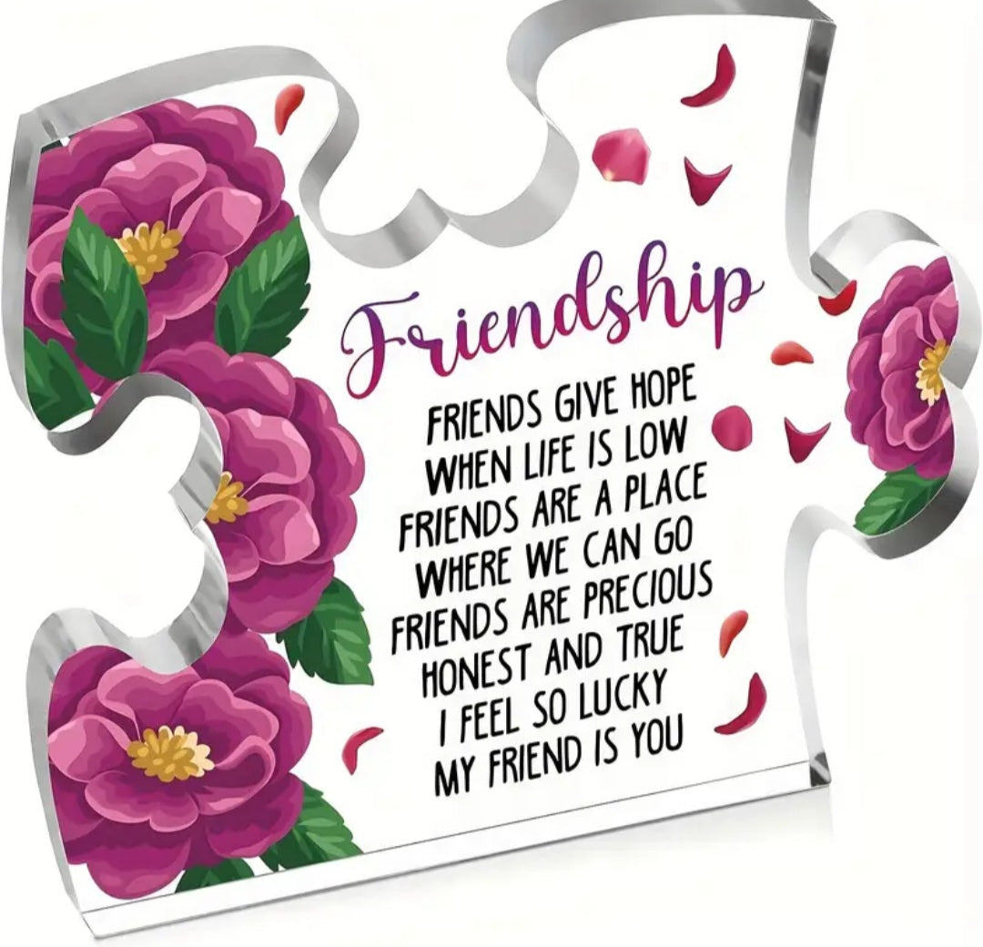 Friendship Plaque