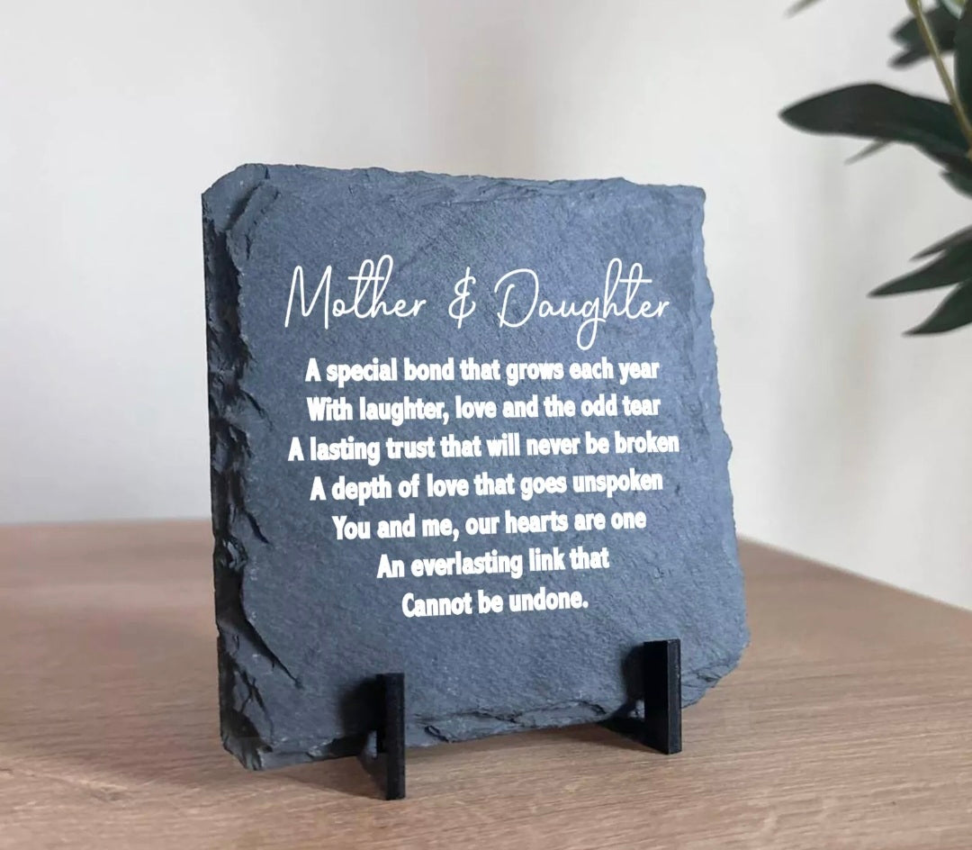 Mothers & Daughter Slate