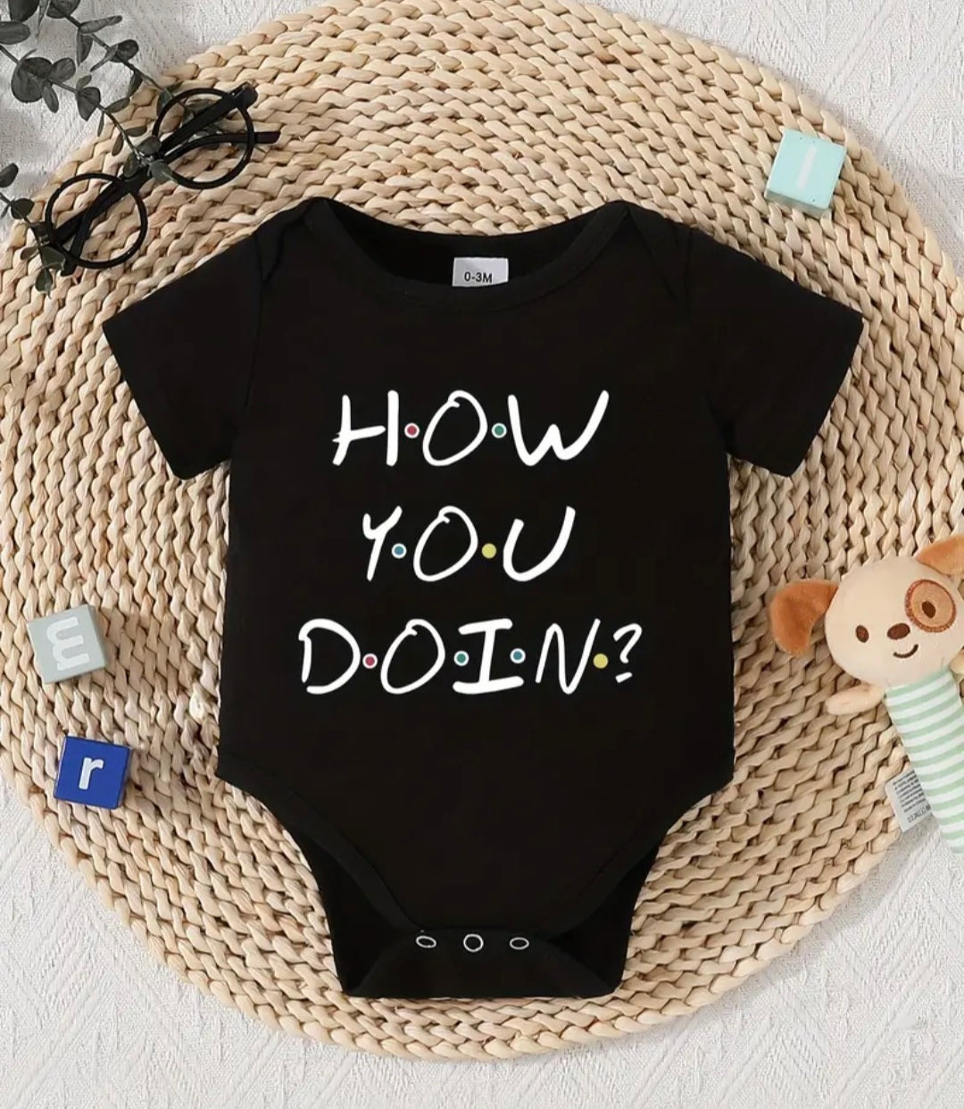 How You Doing Baby Vest