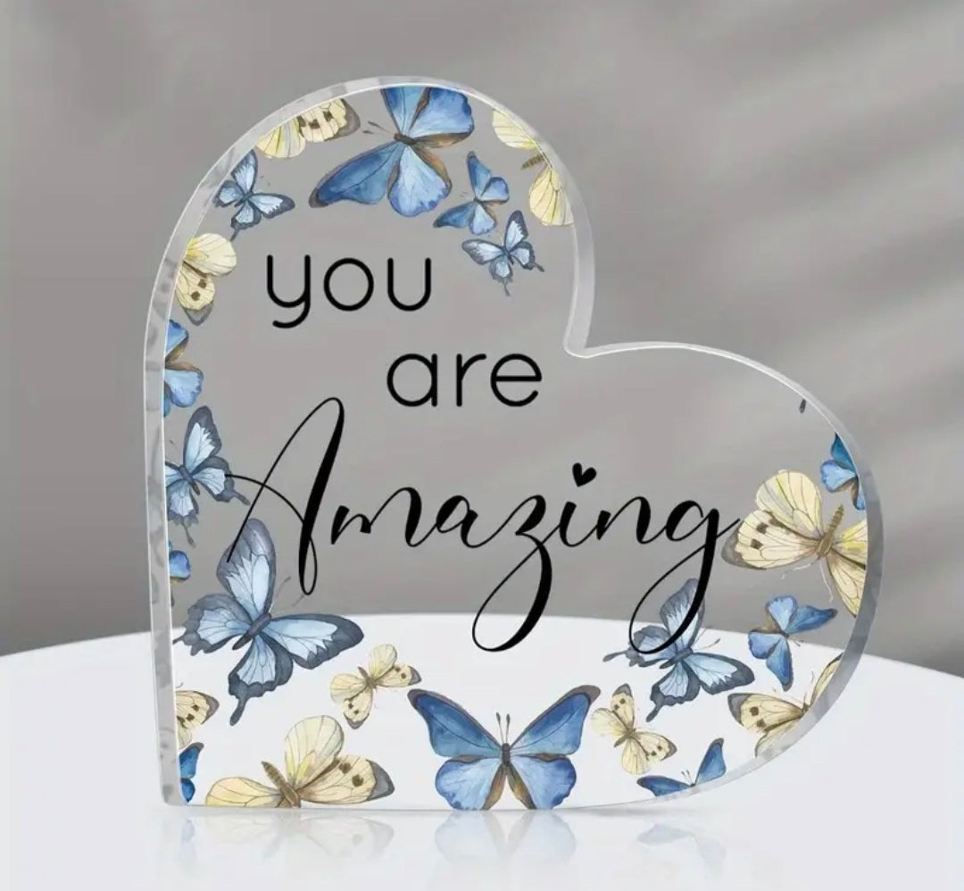 You Are Amazing Plaque
