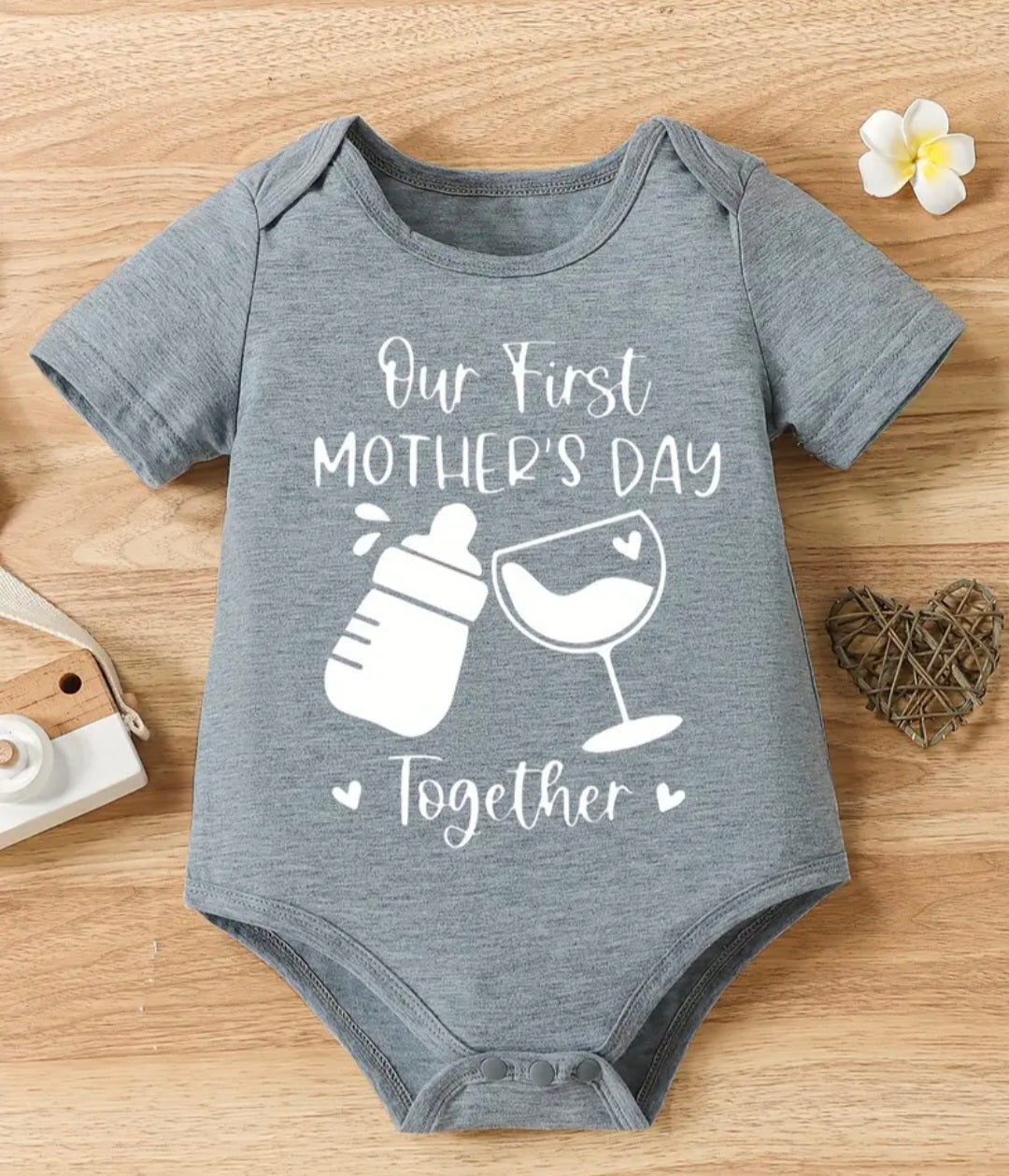 Our First Mothers Day Together Vest
