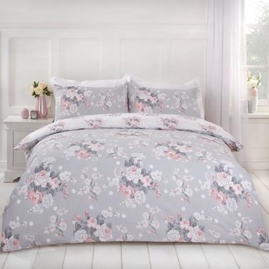 English Rose Floral Duvet Set