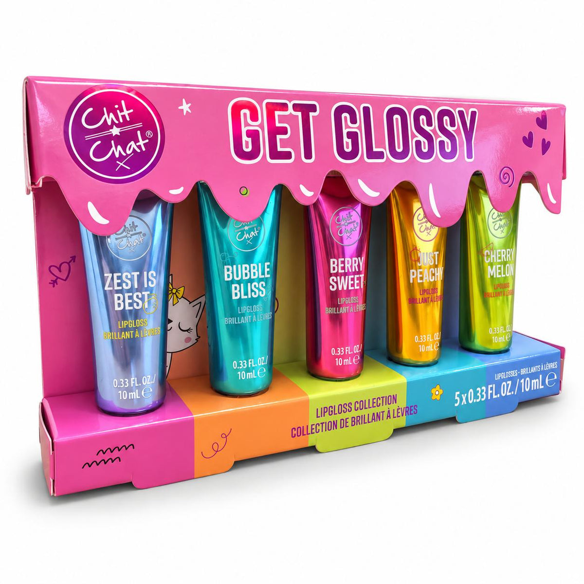 Chit chat - get glossy lip gloss gift set