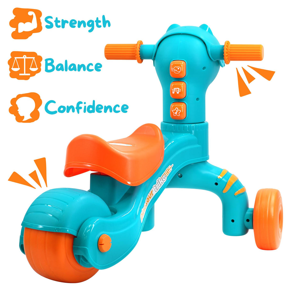 Dino Trike Interactive Ride On