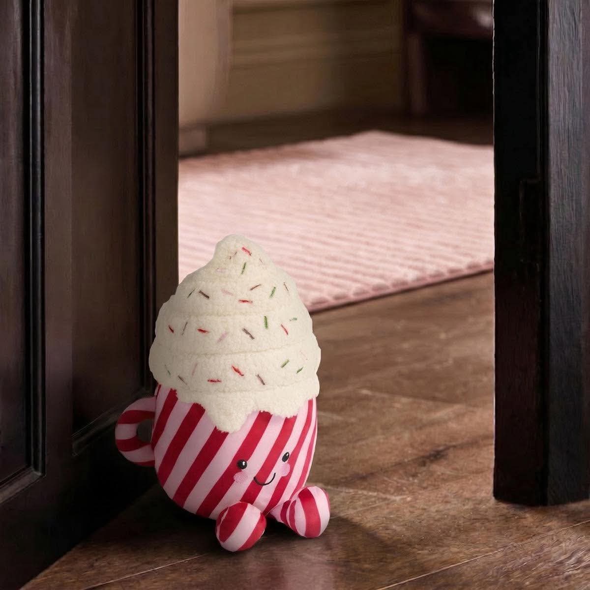 Hot chocolate doorstop - multi
