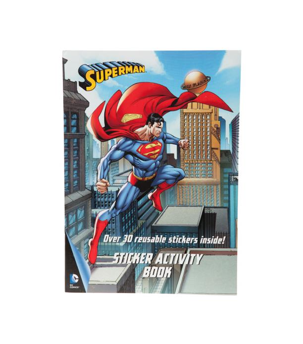 Superman activity book with Reusable stickers