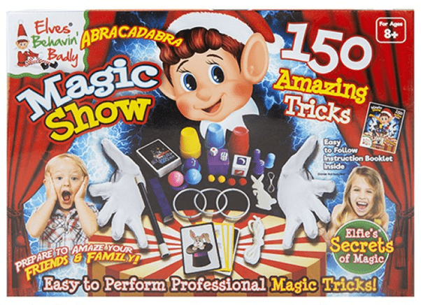 Naughty elves behavin badly 150 magic trick set