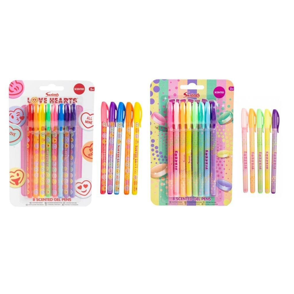 Swizzels love hearts fizzers scented pens set