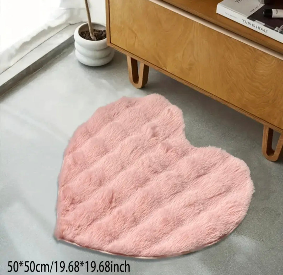 Love Heart Rug 50x50