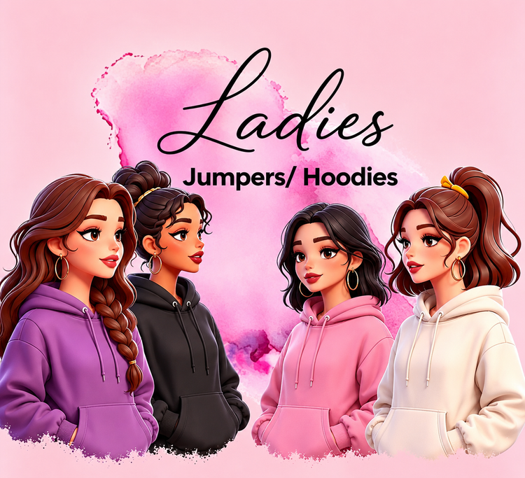 Ladies Jumpers/ Hoodies