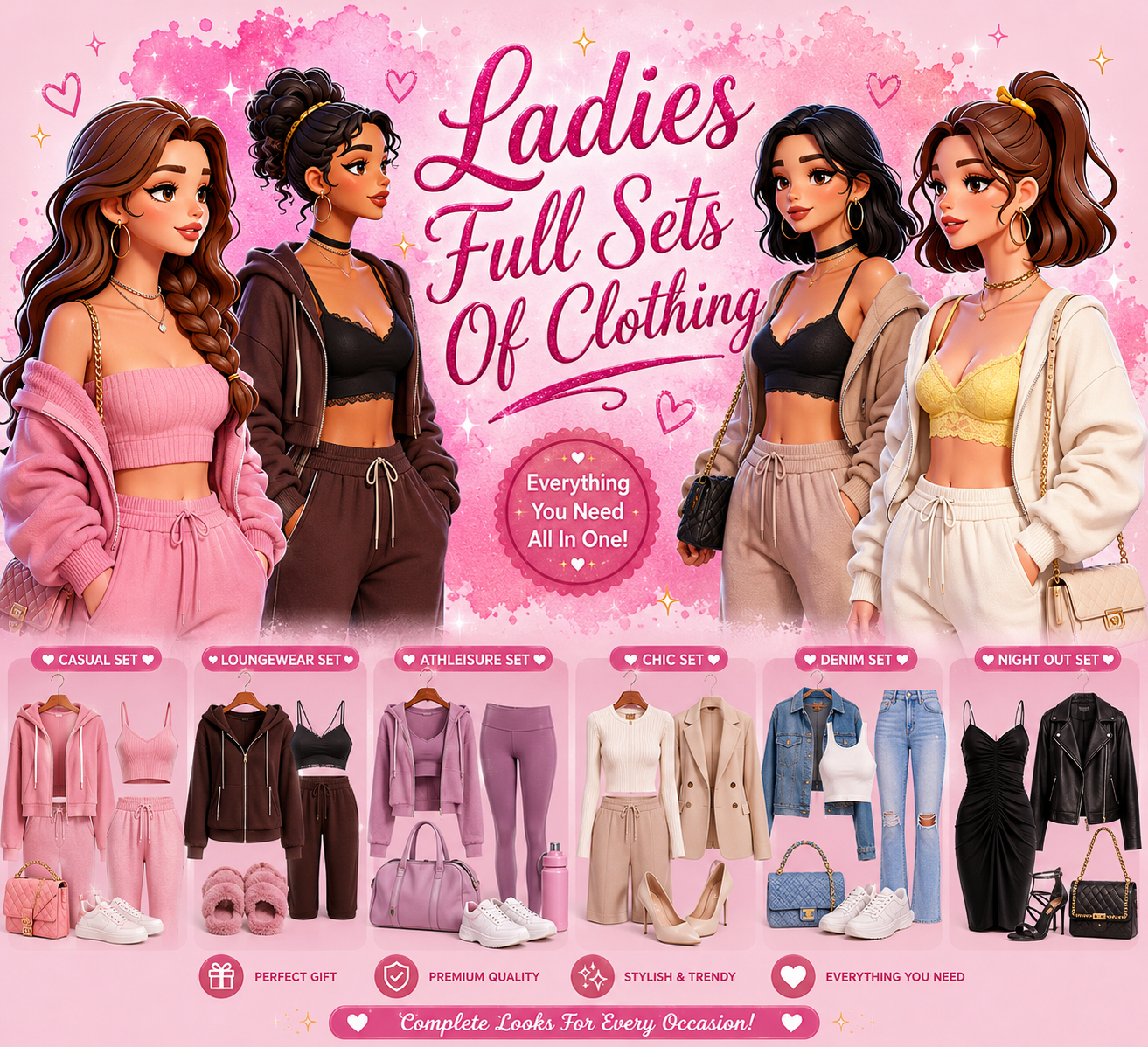 Ladies Full Sets