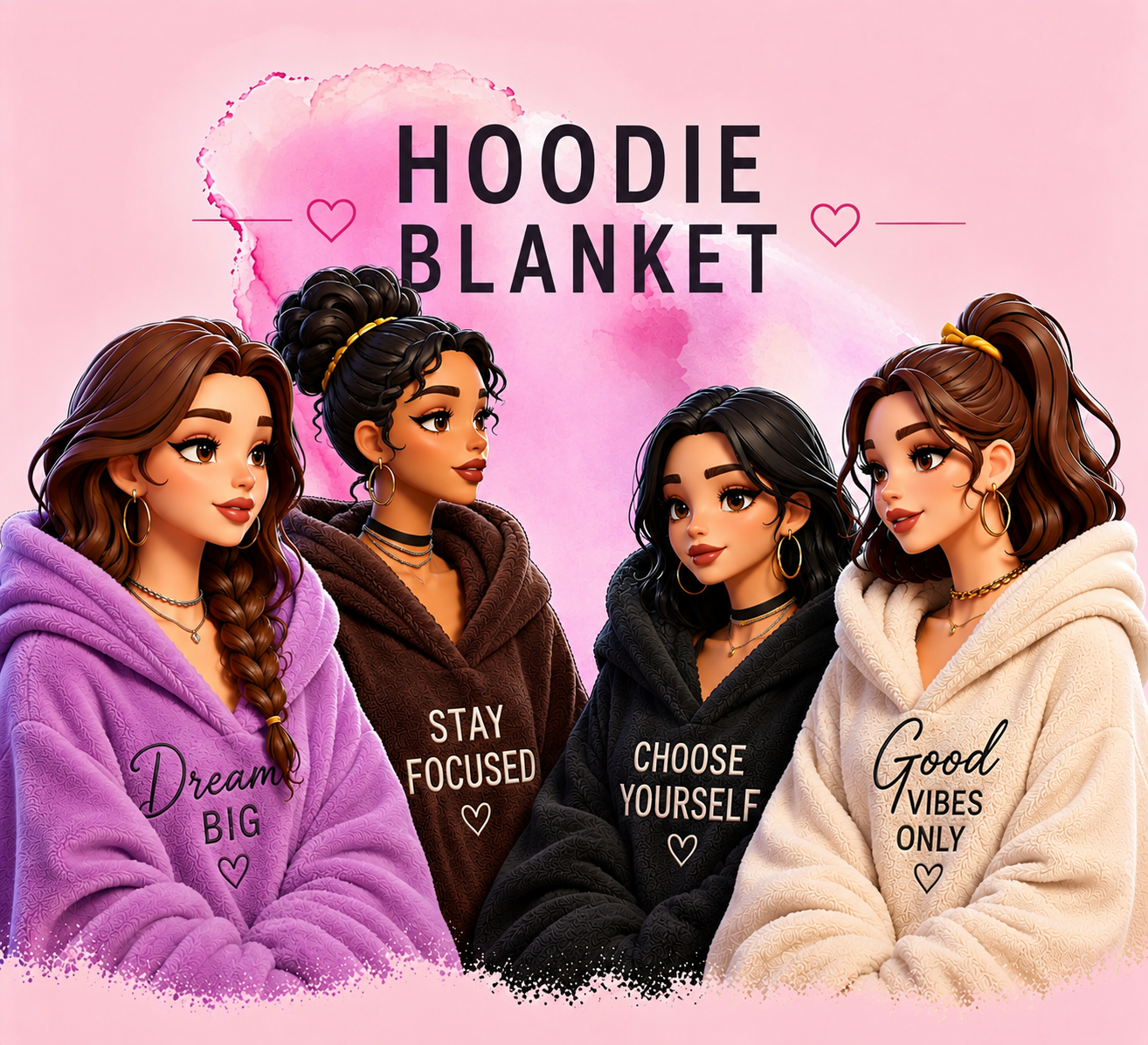 Hoodie Blankets 💎