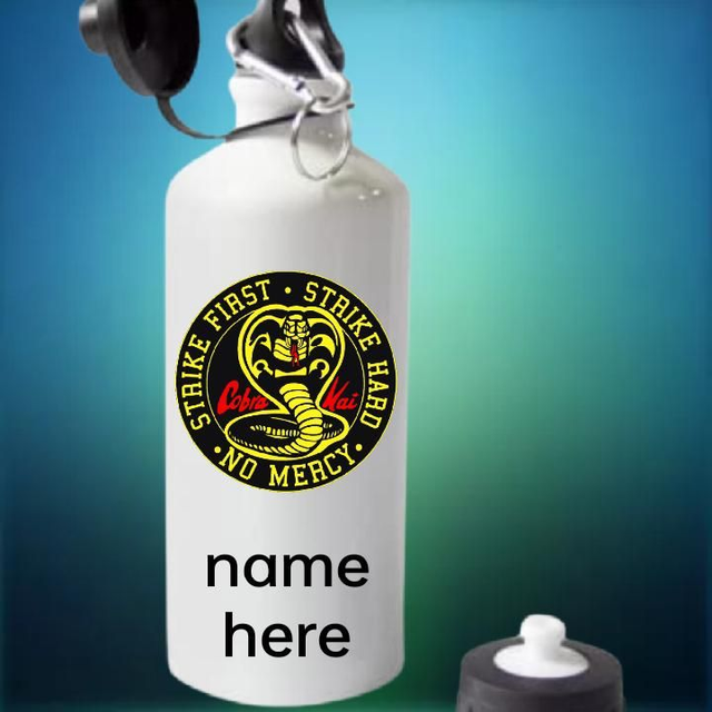 Cobra Kai Water Bottle