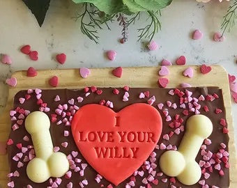 I Love Your Willy Milk Chocolate bar