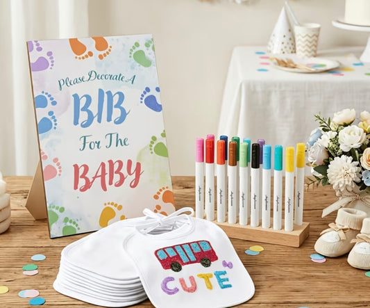 Baby Bibs Decoration Kit