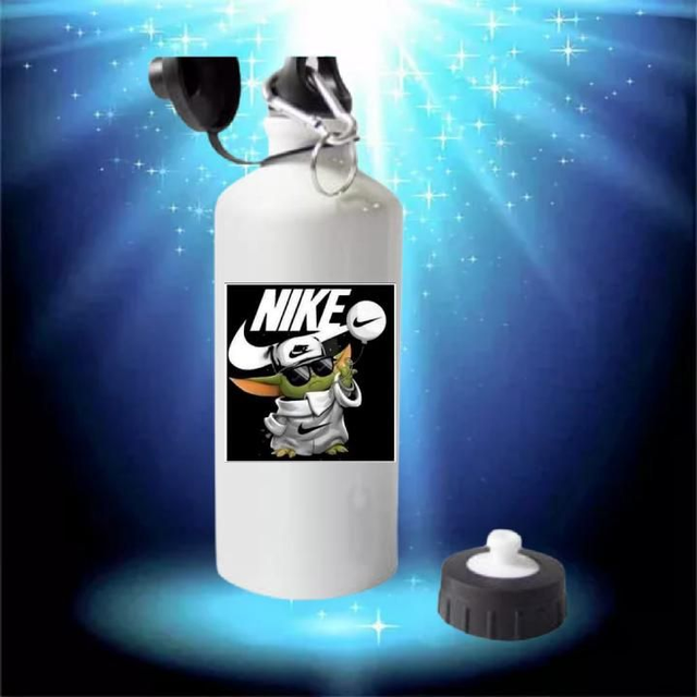 Baby yoda water bottle