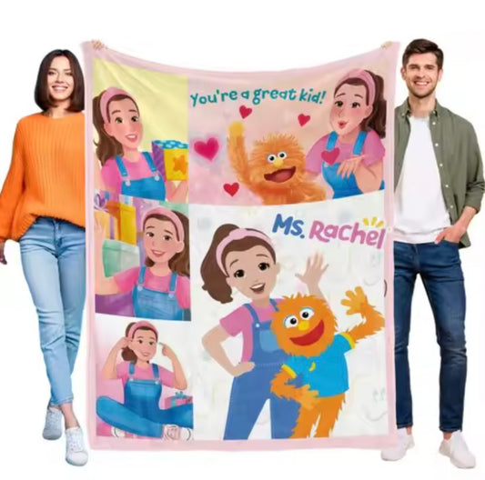 Ms Rachel flannel blanket