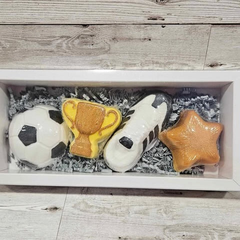 Football Bath Bomb Gift Set