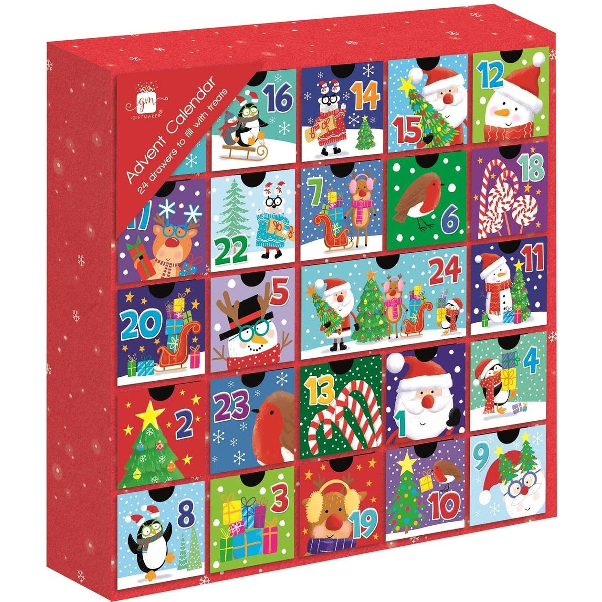 Santa & friends fill your own advent calander
