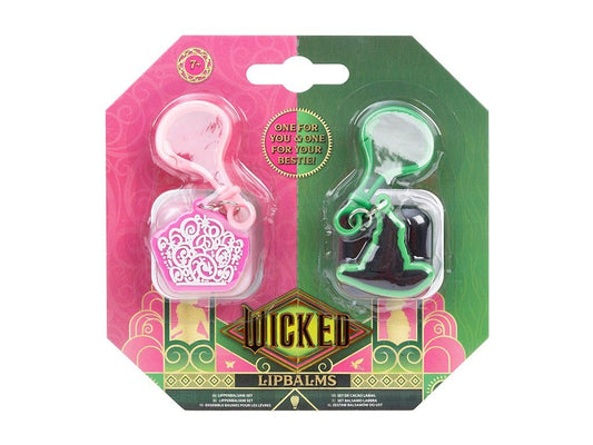 Wicked Bestie Lip Balm Gift Set with Clip Keyring