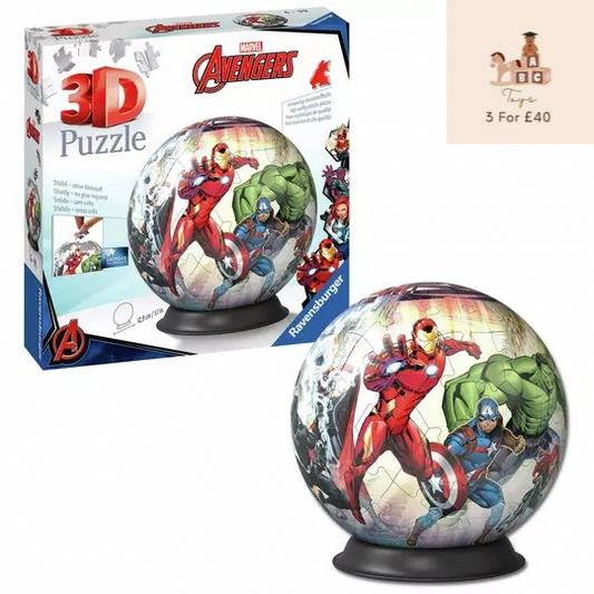 Avengers 3D Puzzle 72 Piece Puzzle