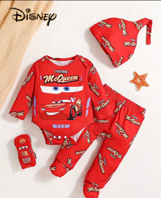 3pc lighting McQueen outfit
