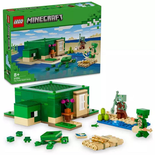 LEGO Minecraft The Turtle Beach House with Animal