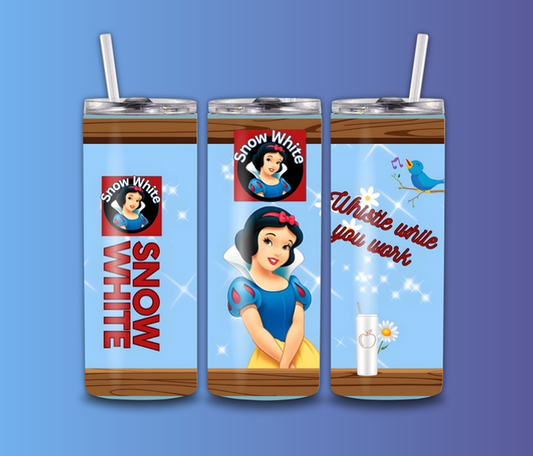 Snow White 20oz tumbler
