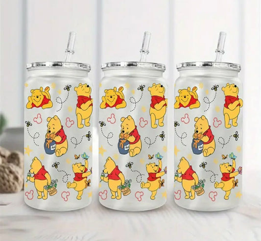 Winnie The Pooh Libby Glass