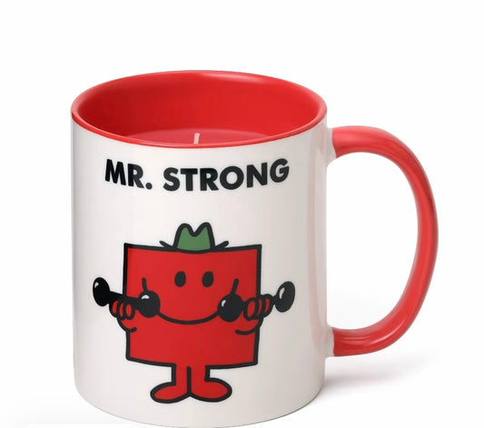 Mr strong cherry scent candle