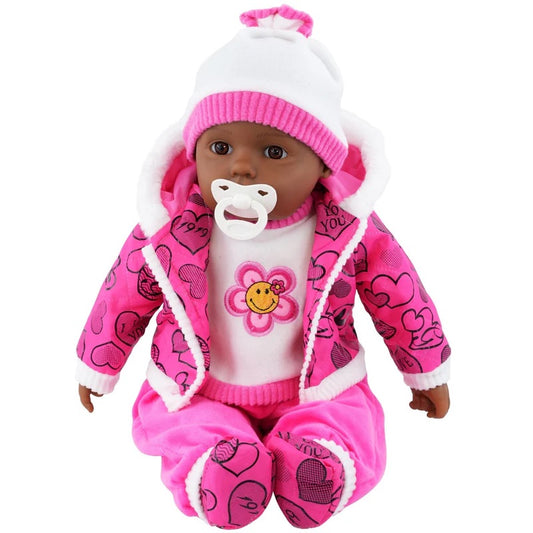 BiBi Black Baby Doll Sparkle