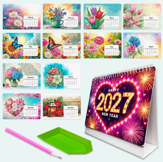 Diamond Art 2027 Calendar