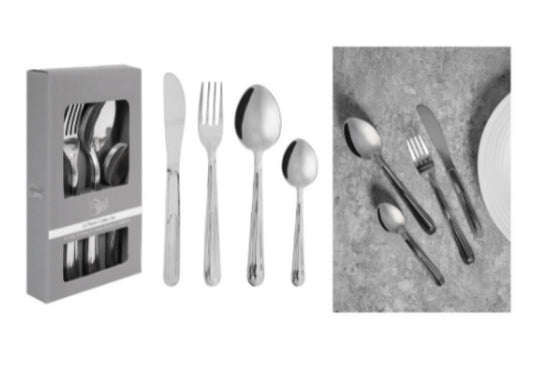 MODENA 16 PIECE STAINLESS STEEL CUTLERY SET