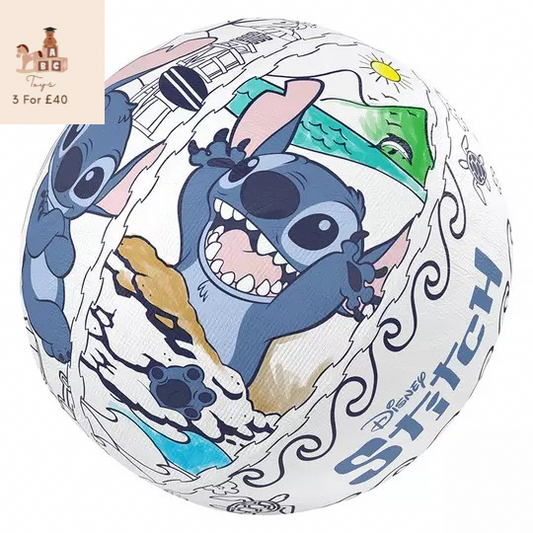 Ollyball Disney Stitch Indoor Colourable Play Ball