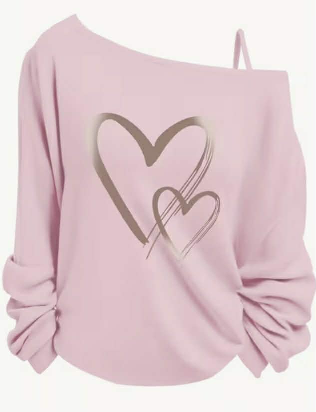 Ladies Pink Sweatshirt