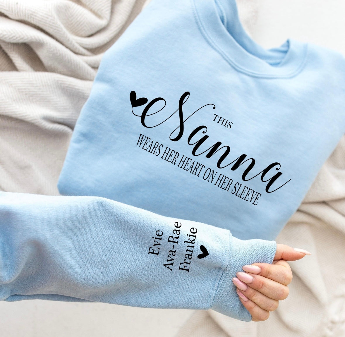 Personalised This Mama Wears Her Heart On Her Sleeve